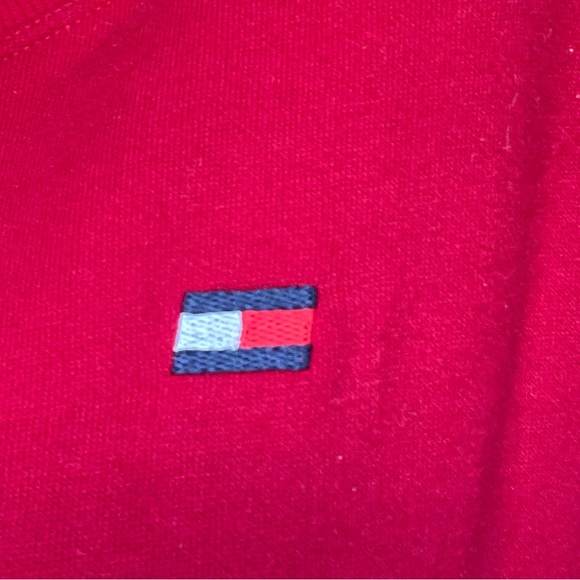 Red Tommy Hilfiger Sweatshirt- Perfect Condition - Picture 6 of 6